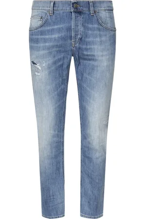 Dondup Homme, Jeans, Bleu, Taille: W34 Jean Slim Bleu