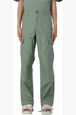 Carhartt Homme, Pantalons, Vert, Taille: W31 Pantalon Cargo Vert MultiPocket