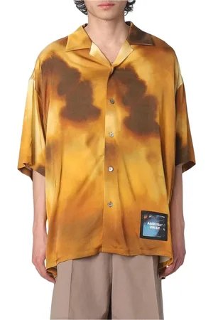 AMBUSH Homme, Chemises, Jaune, Taille: M Chemise Tie Dye Jaune