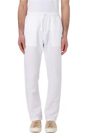 Colmar Homme, Pantalons, Blanc, Taille: L Pantalon en lin élégant