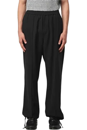 Helmut Lang Homme, Pantalons, Noir, Taille: M Pantalon Noir à Cordon