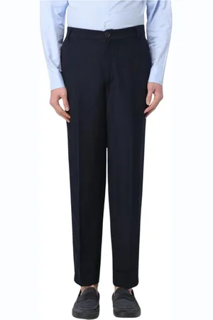 Armani Exchange Homme, Pantalons, Bleu, Taille: W33 Pantalon Bleu Straight Leg Style Confort