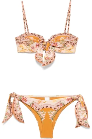 ZIMMERMANN Femme, Maillots de bain, Multicolore, Taille: 42 FR Ensemble de Vêtements de Plage