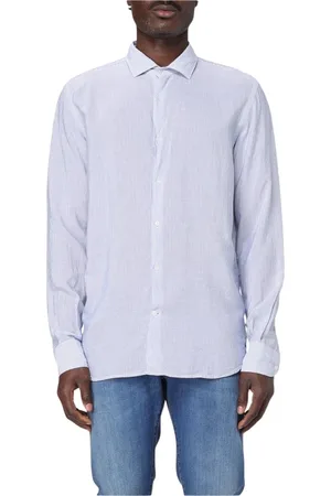 BROOKSFIELD Homme, Chemises, Bleu, Taille: M Chemise Élégante à Rayures