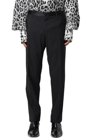 Dolce & Gabbana Homme, Pantalons, Noir, Taille: M Pantalon Formel Classique Noir