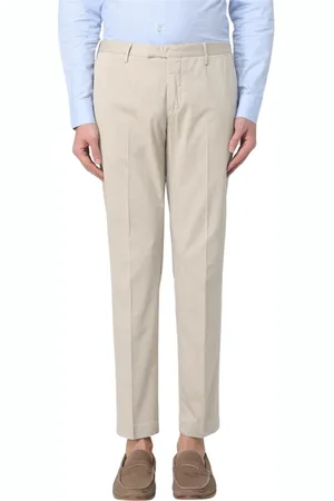 PT Torino Homme, Pantalons, Gris, Taille: L Chinos Beige Élégants pour Homme