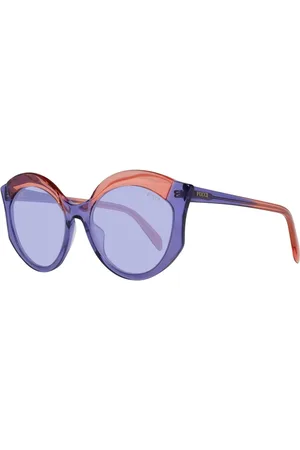 Emilio Pucci Femme, Accessoires, Violet, Taille: ONE Size Lunettes de Soleil Papillon Violet