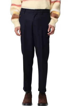 Etro Homme, Pantalons, Bleu, Taille: M Pantalon Cargo avec Poches Élégant