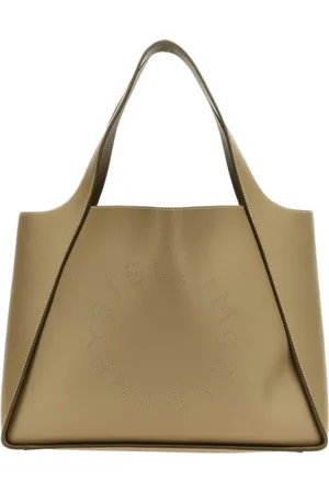 Stella McCartney Femme, Sacs, Gris, Taille: ONE Size Sac Fourre-Tout Gris en Shaggy Deer