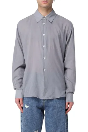 OUR LEGACY Homme, Chemises, Gris, Taille: L Chemise intemporelle Dust Button-Up