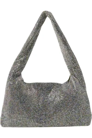 KARA Femme, Sacs, Gris, Taille: ONE Size Sac à Bandoulière Pailleté Coloré