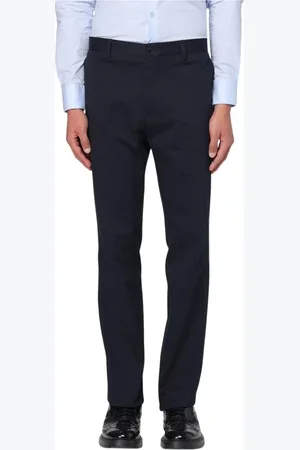 Etro Homme, Pantalons, Bleu, Taille: M Pantalon Classique Droit Bleu Marine