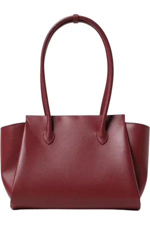 Aesther Ekme Femme, Sacs, Rouge, Taille: ONE Size Sac à bandoulière en cuir bordeaux