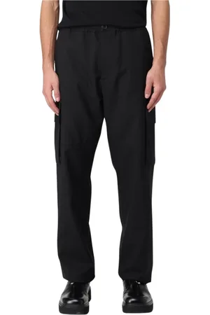 Marni Homme, Pantalons, Noir, Taille: XL Pantalon Cargo Noir avec Poches