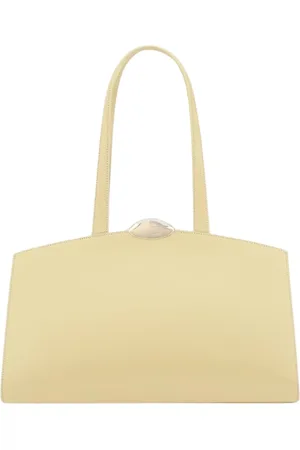 BENEDETTA BRUZZICHES Femme, Sacs, , Taille: ONE Size Sac à Bandoulière en Cuir Champagne Tote