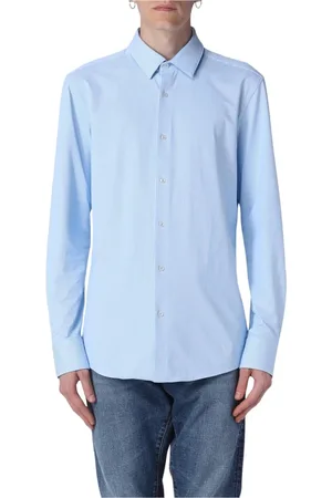 HUGO BOSS Homme, Chemises, Bleu, Taille: L Chemise à rayures pour homme