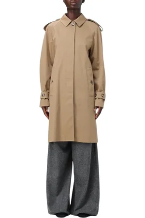 Max Mara Femme, Manteaux, , Taille: 36 FR Gabardine Trench Coat