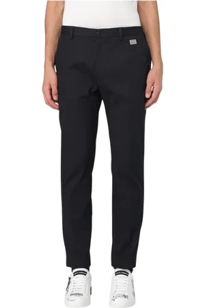 Dolce & Gabbana Homme, Pantalons, Noir, Taille: S Pantalon noir classique sur mesure