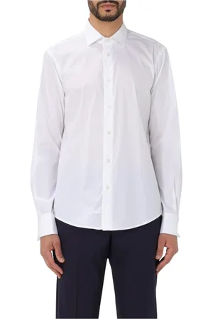 Brian Dales Homme, Chemises, Blanc, Taille: S Chemise Formelle Blanche