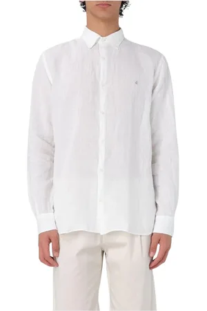 BROOKSFIELD Homme, Chemises, Blanc, Taille: S Chemise Blanche Classique Manches Longues