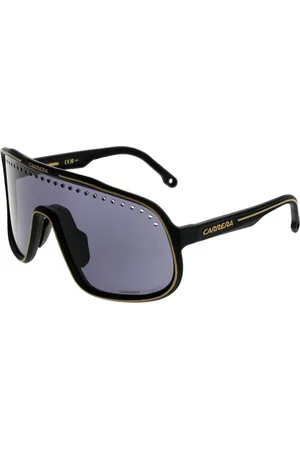Carrera Homme, Accessoires, Noir, Taille: ONE Size Lunettes de Soleil Homme Noir Mono Verre