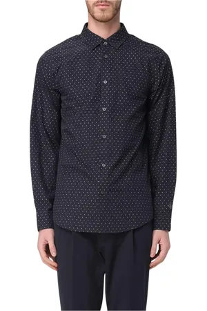 Armani Exchange Homme, Chemises, Bleu, Taille: M Chemise Blanche Classique à Boutons