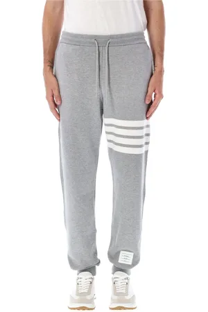 Thom Browne Homme, Pantalons, Gris, Taille: S Pantalon de Survêtement Classique Loopback