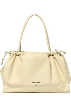 Patrizia Pepe Femme, Sacs, , Taille: ONE Size Sac à Bandoulière Blanc à Cordon