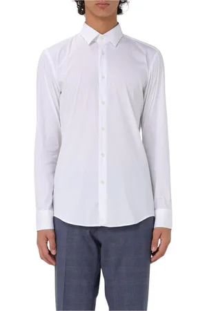 HUGO BOSS Homme, Chemises, Blanc, Taille: 6XL Chemise Blanche pour Homme