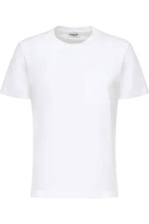 Dondup Femme, Tops, Blanc, Taille: 38 FR Blanc Crewneck T-shirts et Polos