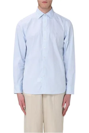 Etro Homme, Chemises, Bleu, Taille: M Chemise Rayée Classique