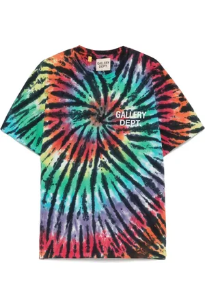 GALLERY DEPT. Homme, Tops, Vert, Taille: XL Tie-Dye Logo Print T-shirt