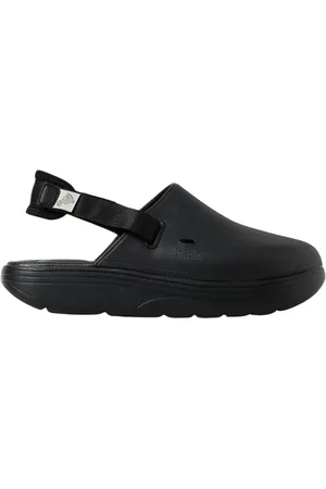 SUICOKE Femme, Chaussures, Noir, Taille: 40 EU Chaussures plates blanches résistant à l