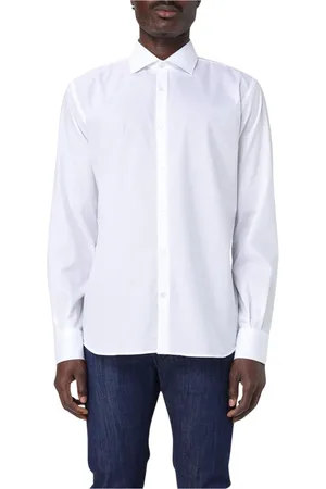 BROOKSFIELD Homme, Chemises, Blanc, Taille: S Chemise Blanche pour Homme
