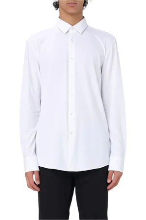 HUGO BOSS Homme, Chemises, Blanc, Taille: 2XL Chemise Blanche Slim Fit