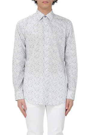 Paul Smith Homme, Chemises, Bleu, Taille: M Chemise Bleue en Coton à Manches Longues