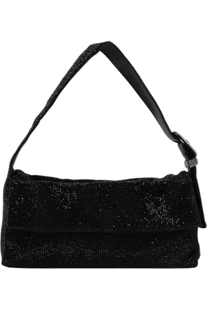 BENEDETTA BRUZZICHES Femme, Sacs, Noir, Taille: ONE Size Sac à Bandoulière en Cristal