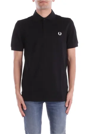 Fred Perry Homme, Tops, Noir, Taille: L Polos et T-shirts Polo noir
