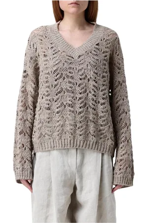 Brunello Cucinelli Femme, Pulls, , Taille: 42 FR Cardigan de Luxe en Cachemire