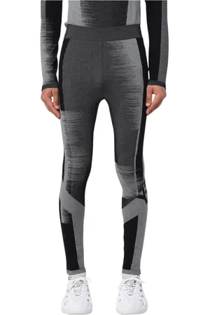 Y-3 Homme, Pantalons, Noir, Taille: L Leggings de Sport Élégants