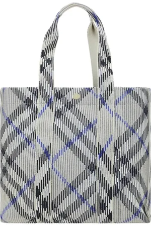 Burberry Femme, Sacs, Multicolore, Taille: ONE Size Sac Fourre-tout à Carreaux Vert