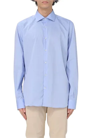 BROOKSFIELD Homme, Chemises, Bleu, Taille: 5XL Chemise Blanche à Manches Longues