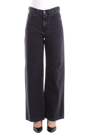 Carhartt Femme, Jeans, Noir, Taille: W25 Jeans avec Logo et Poches