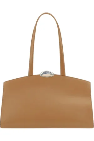 BENEDETTA BRUZZICHES Femme, Sacs, Brun, Taille: ONE Size Élégant Sac à Main en Cuir