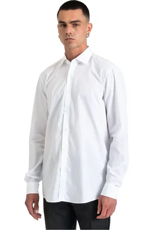 HUGO BOSS Homme, Chemises, Blanc, Taille: M Chemise en coton