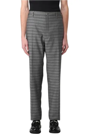Vivienne Westwood Homme, Pantalons, Multicolore, Taille: 2XL Pantalon en Laine à Rayures Multicolores
