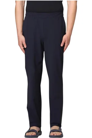 save the duck Homme, Pantalons, Bleu, Taille: M Pantalon Bleu à Jambe Droite Écologique