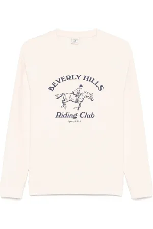 Sporty & Rich Femme, Pulls, , Taille: 38 FR Sporty Cream Sweater St082626255Cr