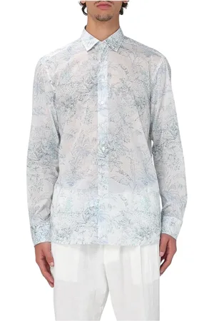 Etro Homme, Chemises, Multicolore, Taille: 5XL Chemise Florale Élégante