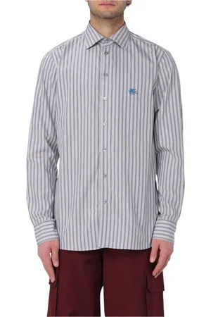 Etro Homme, Chemises, Multicolore, Taille: L Chemise Élégante à Rayures à Manches Longues